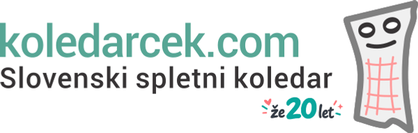 Koledarček.com – Slovenski spletni koledar – že 20 let